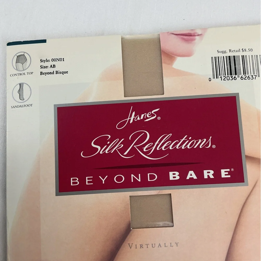Hanes Silk Reflections Beyond Bare Pantyhose AB